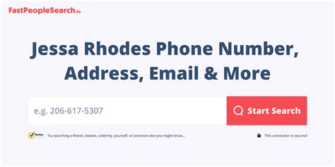 Jessa Rhodes Phone Number Address Email And More