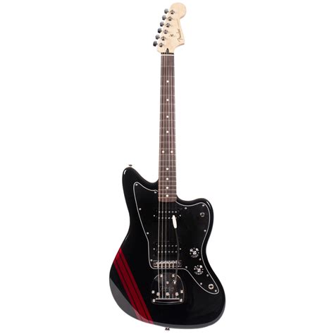 A rear routed version is available with optional les paul type toggle switch rout in the lower bout area. Fender Special Edition Blacktop Jazzmaster HH Stripe ...