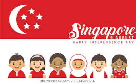Illustration about singapore national day with marina bay sands singapore and fireworks illustration. National Day Singapore 2020