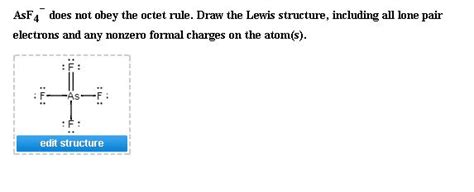 Rules Drawing Lewis Dot Structures