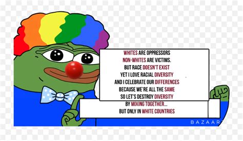 Pol Politically Incorrect Thread 209580012 Clown Pepe Nigger 