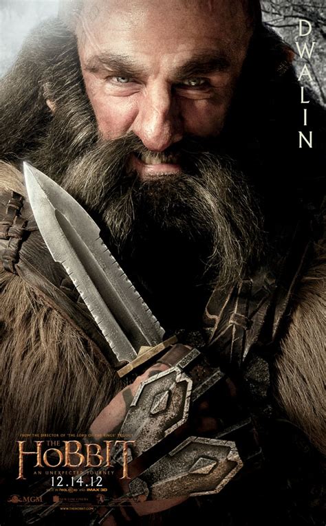 Dwalin From New Hobbit Posters Dwarves Gone Wild E News