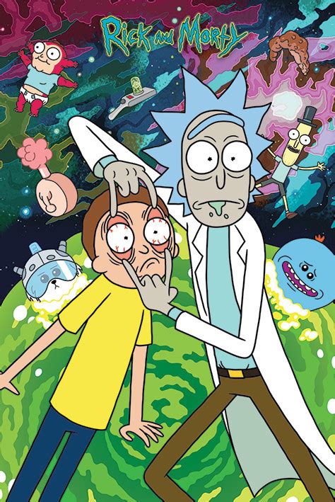 Rick And Morty Watch Poster Grote Posters Europosters