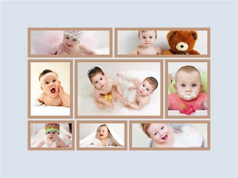 Photo Template Baby Photo Collages Photo Collage Template Collage