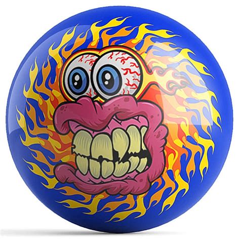 Blazin Blue Eyes Bowling Ball By Dave Savage