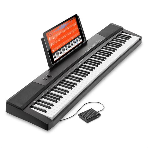 Electronic Keyboards Artesia Performer Beginner Piano 88 Key Portable Digital Piano Wfull Size