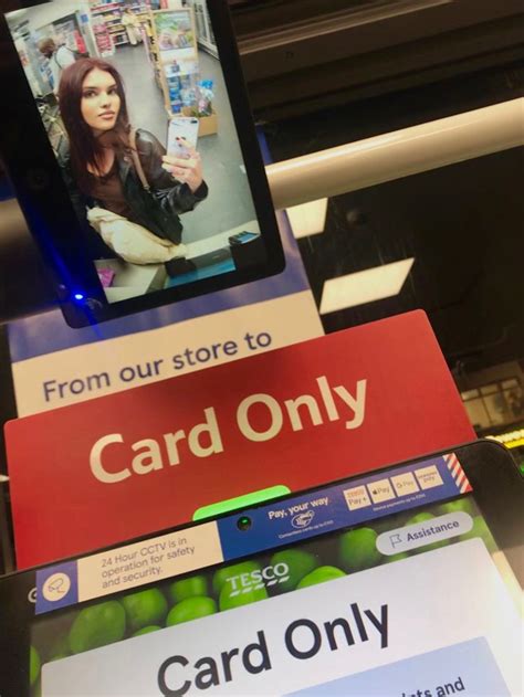 Self Checkout Aesthetic Tesco Cards Assistant