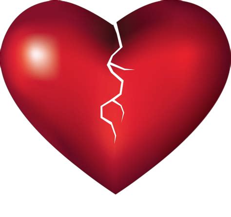 Broken Heart Png Transparent Image Download Size 1600x1504px