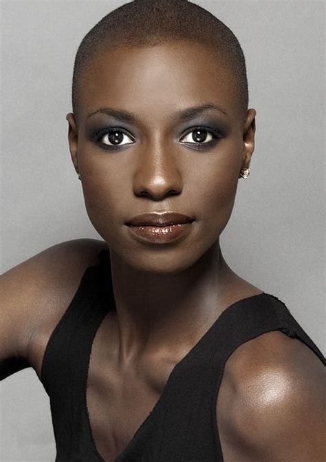 Portrait Actrice Short Hair Cuts Natural Afro Hairstyles Cool