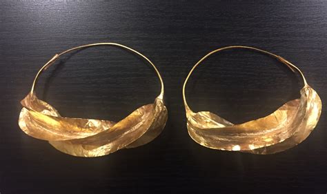 Gold Dipped Fulani Earrings Large Version Fulaba Exclusive