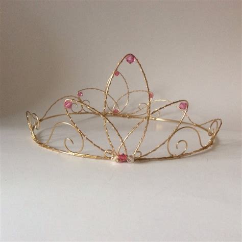 Pink Princess Crown Wire Princess Fairy Princess By Wireprincess