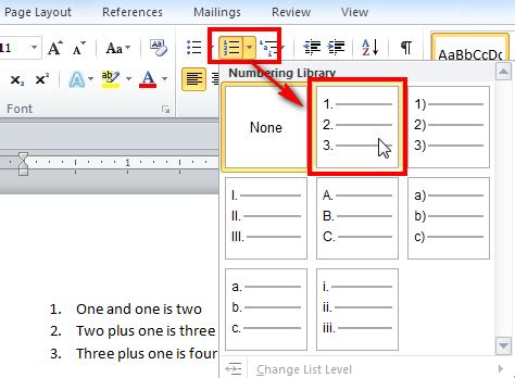 How To Create A Bulleted And Number List In Microsoft Word Zohal