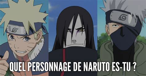 Test de personnalité : quel personnage de Naruto es-tu