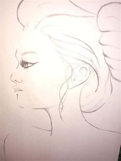 Attitude Female Sketch Art Female