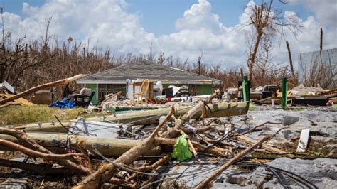 Tropical Storm Humberto Lashes Hurricane Hit Bahamas Climate Crisis