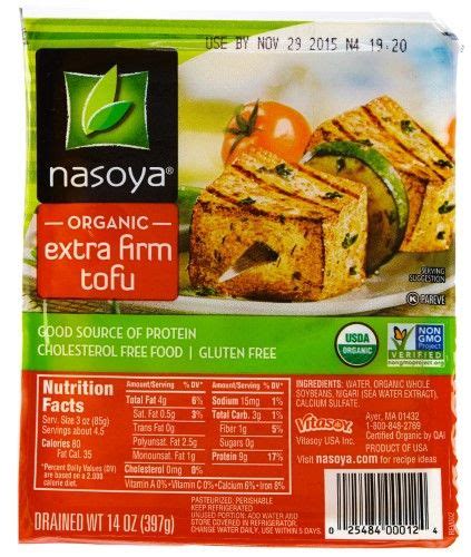 Extra firm tofu is the best choice when you want the tofu to hold its shape and have a meaty consistency. Nasoya Tofu, Extra Firm, 14 Oz | Extra firm tofu, Food, Tofu nutrition
