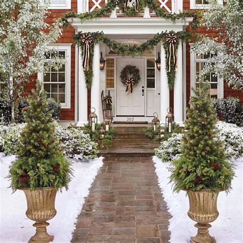 Frontgate christmas decorations reindeer outdoor christmas. Asheville Estate Cordless Greenery Collection | Christmas ...