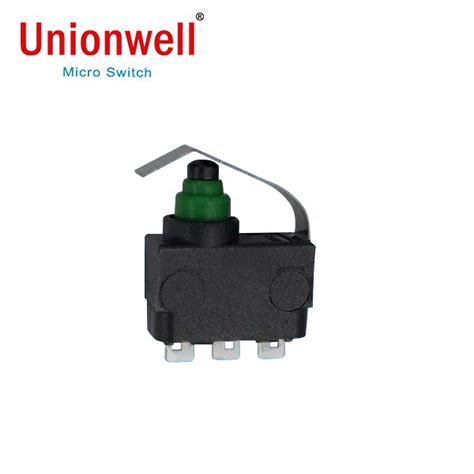 China Customized Waterproof Automotive Sealed Lever Micro Switch