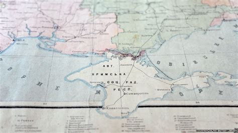 Ukraine Maps Chart Crimeas Troubled Past Bbc News