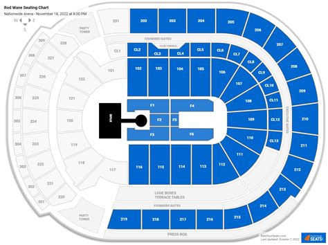 Nationwide Arena Concert Seating Chart
