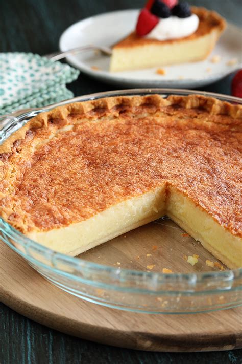 Southern Buttermilk Pie Recipe Easy Pie Recipes Buttermilk Recipes Custard Pie Recipe