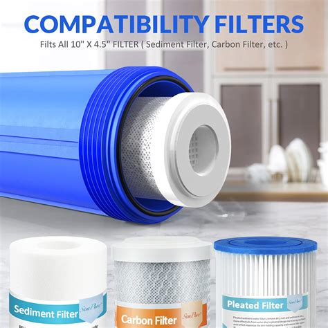 Simpure 10 Inch Whole House Water Filter Housing Db10 10 X 45