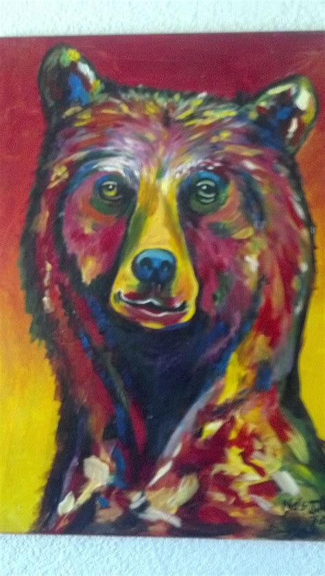 Abstract Bear Painting Best Painting Collection