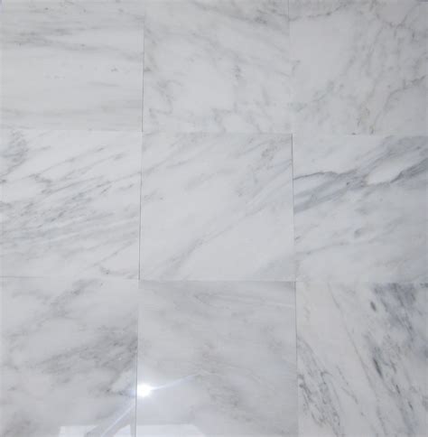 Arabescato Carrara 12×12 Polished Marble Tile - StoneLocator