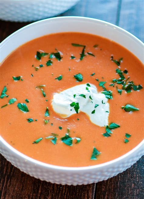 Easy Classic Creamy Tomato Soup