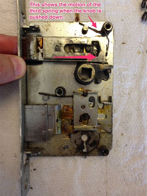 How Do I Repair This Old Door Lock Home Improvement Stack Exchange