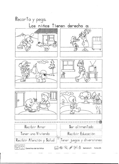 Por eso es tan recomendable desarrollar actividades para estimular lectoescritura en preescolar, infantil y primaria. Derechos-de-los-niños-1.png 2.567×3.521 píxeles | Derechos ...