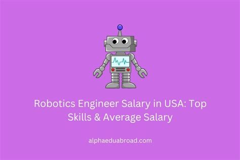 Robotics Engineer Salary In Usa Top Skills And Average Salary By