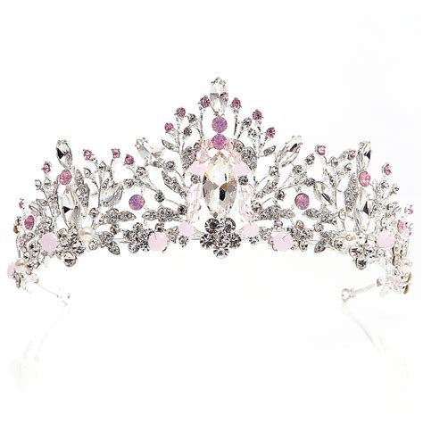 Pink Crown Princess Crystal Ballet Tiara Arabesque Life