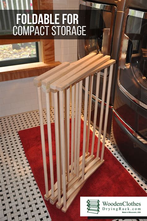 Wooden Clothes Drying Rack Wooden Clothes Drying Rack