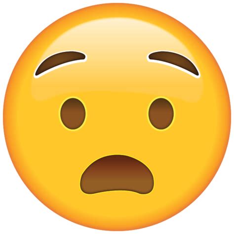 Emoji Bigote Png Emoji Shocked Apple Color Emoji Surprise Sticker My