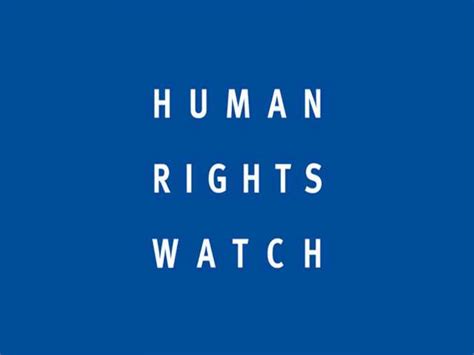 Human Rights Watch Right Now