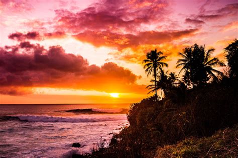 Sunset Waimea Bay Oahu Hawaii Anthony Quintano Flickr