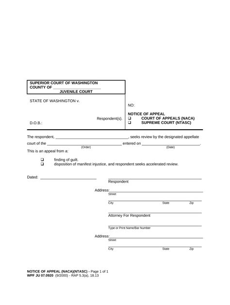 Notice Of Appeal District Court Fill Out And Sign Online Dochub