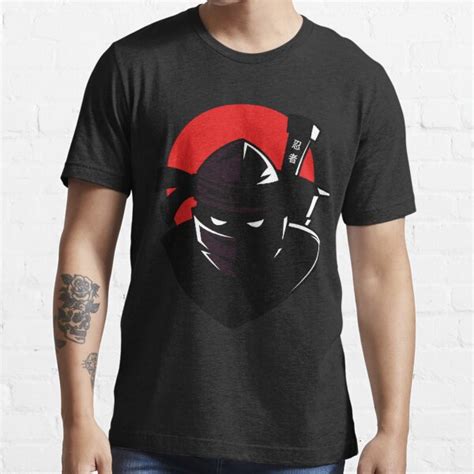 Ninja Art Black T Shirt For Sale By Gabyvgalindo Redbubble