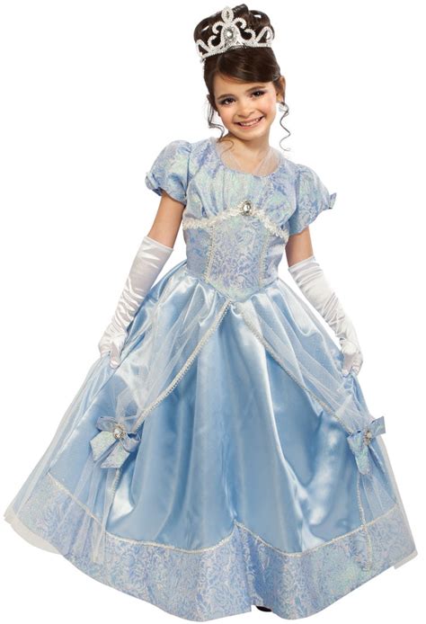Girls Princess Cinderella Costume