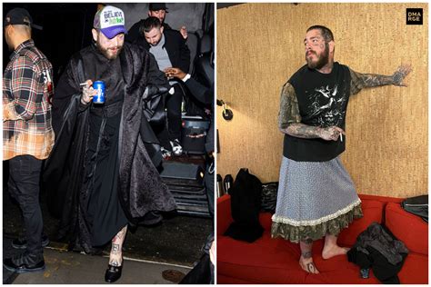 Post Malone Goes Frocking Mad With Latest Outfit