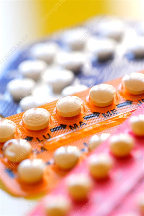 How should i use the pill? Contraceptive pill - Stock Image - C031/2346 - Science ...
