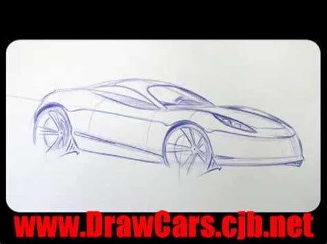 Light strokes that are nearly transparent should be used to make the outline. How to draw a car step by step - YouTube