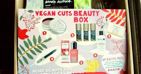 See Shop Love November Vegan Cuts Beauty Box Review