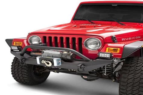 Body Armor Tj 19531 Jeep Wrangler Tj Front Bumper 1987 2006 Winch Ready