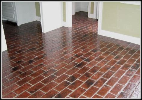 Brick Pattern Vinyl Flooring Try Your Best Day By Day Account Image