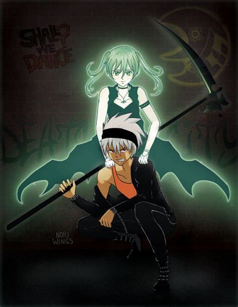 Soul Eater Soul And Maka His Weaponmeister Scythe Anime Soul Soul