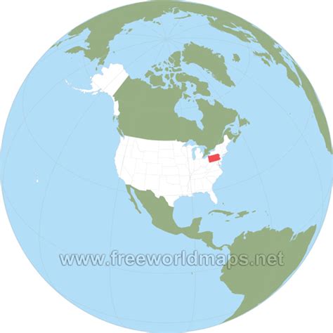 Where Is Pennsylvania Located On The Map