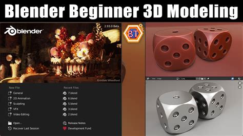 Blender Beginner 3d Modeling Tutorial 293 Youtube