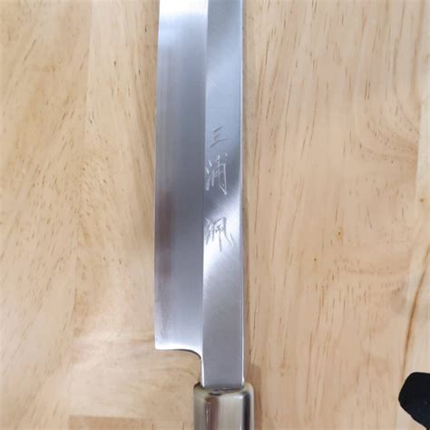 Japanese Kengata Yanagiba Knife For Left Handed Miura Obidama S